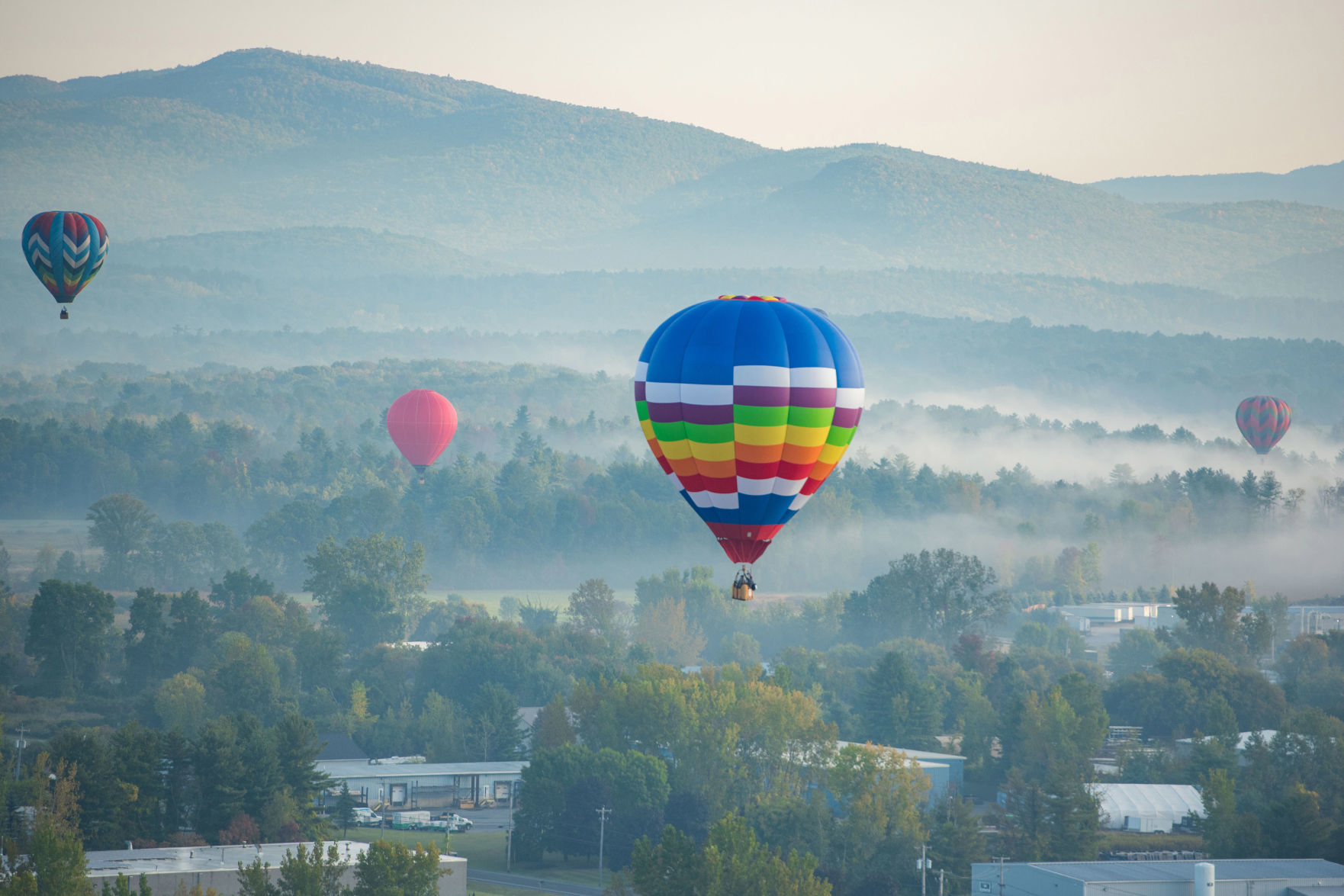 Adirondack Balloon Festival, Sunday morning